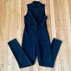 Windsor black lace Jumpsuit size Smal